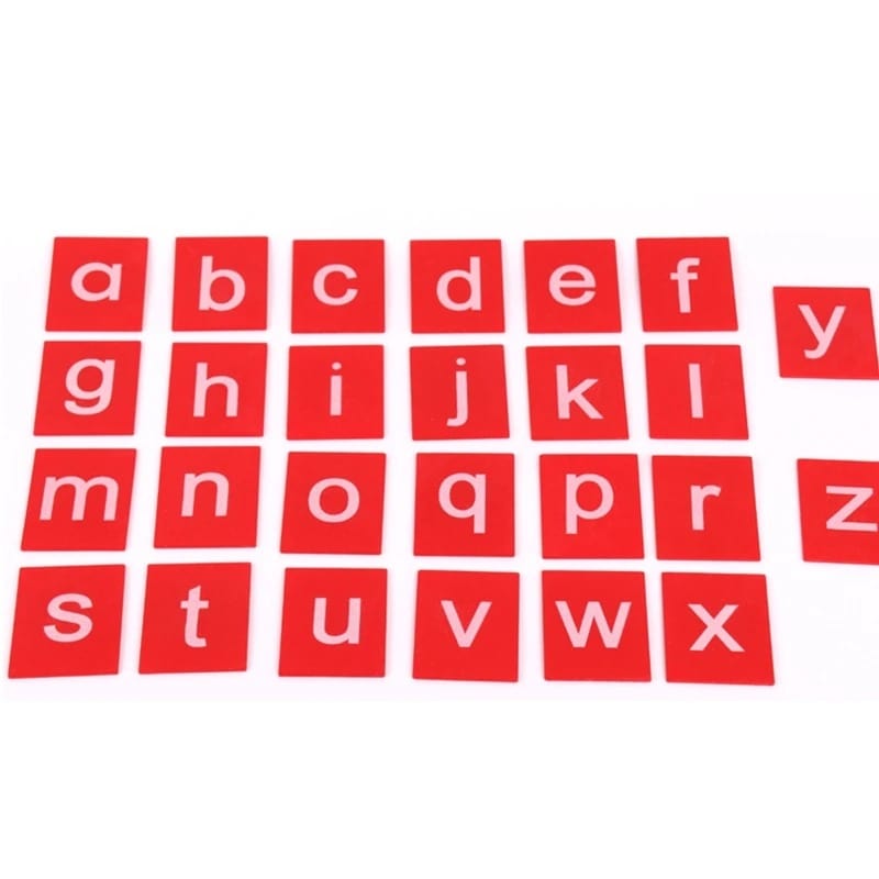 Sandpaper Alphabet Letters