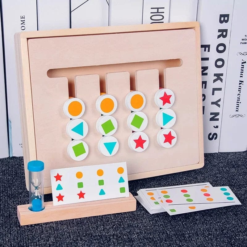 Wooden Slide Puzzle for Kids