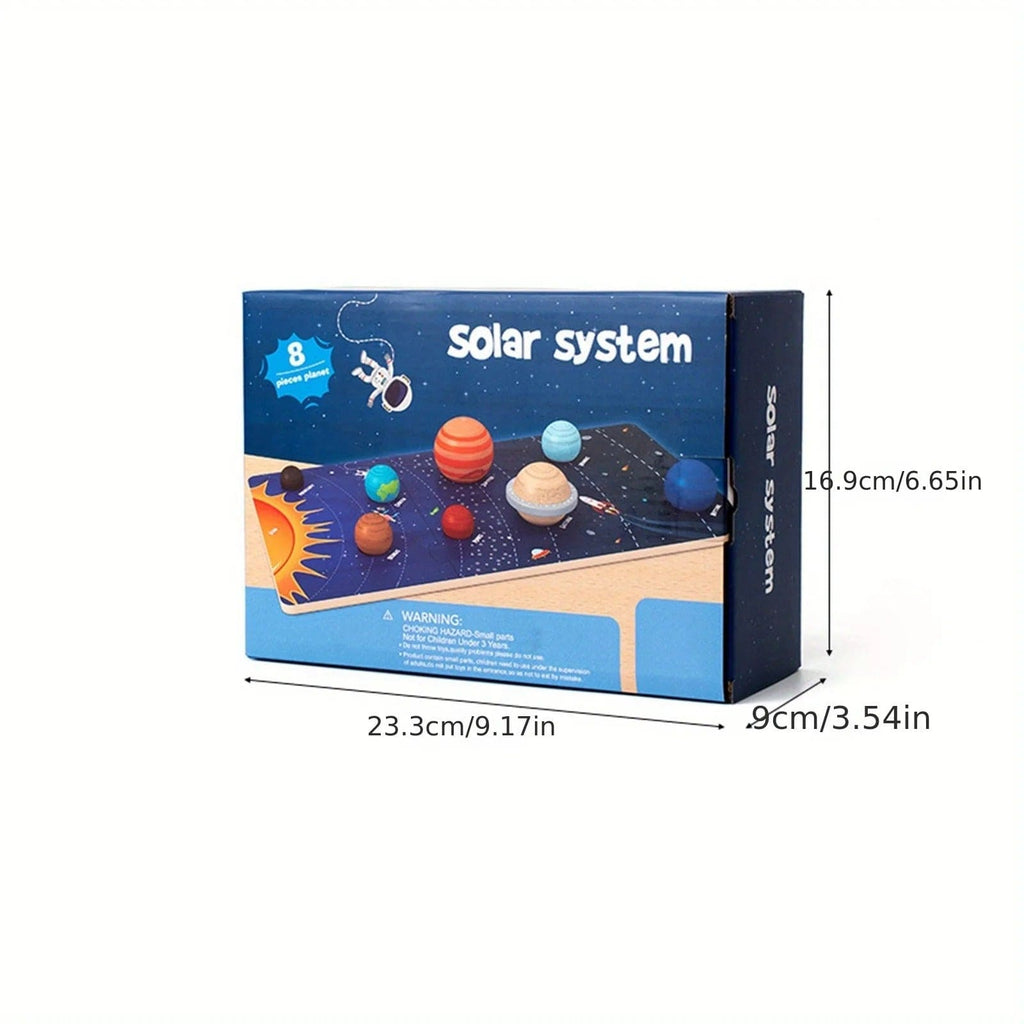 Solar System Wooden Puzzle Set