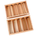 Wooden Spindle Box – Number Counting Learning Toy