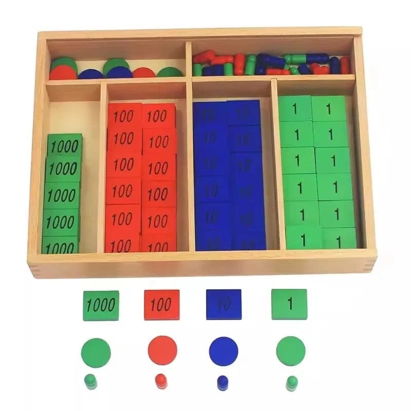 Montessori Stamp Game Set