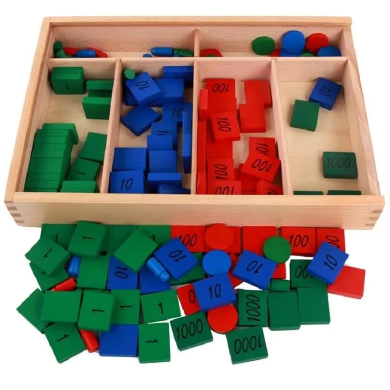 Montessori Stamp Game Set