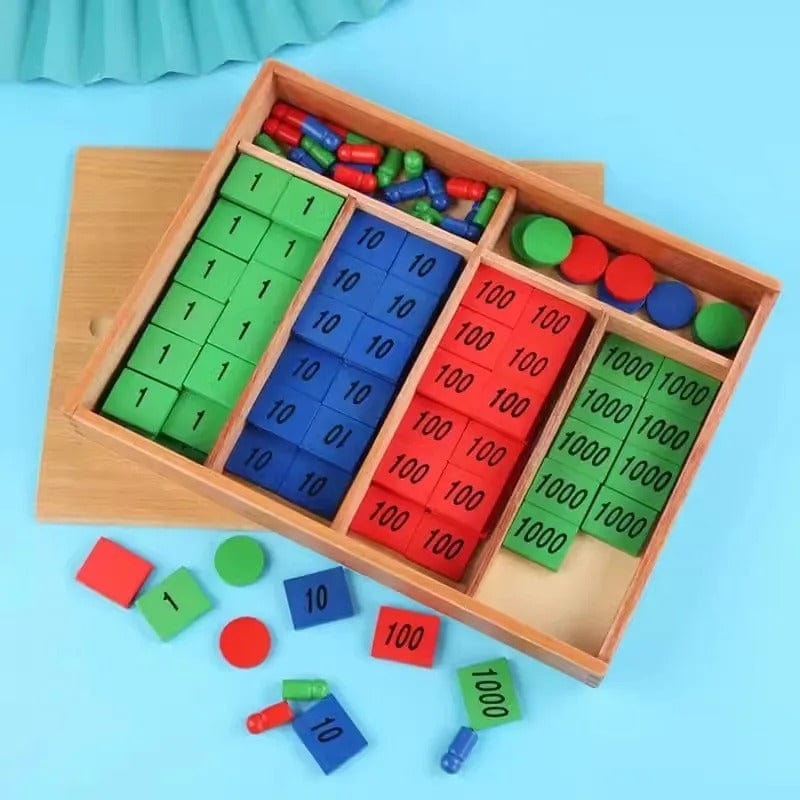 Montessori Stamp Game Set