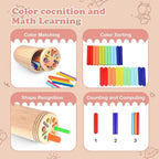 Wooden Sorting & Stacking Toy