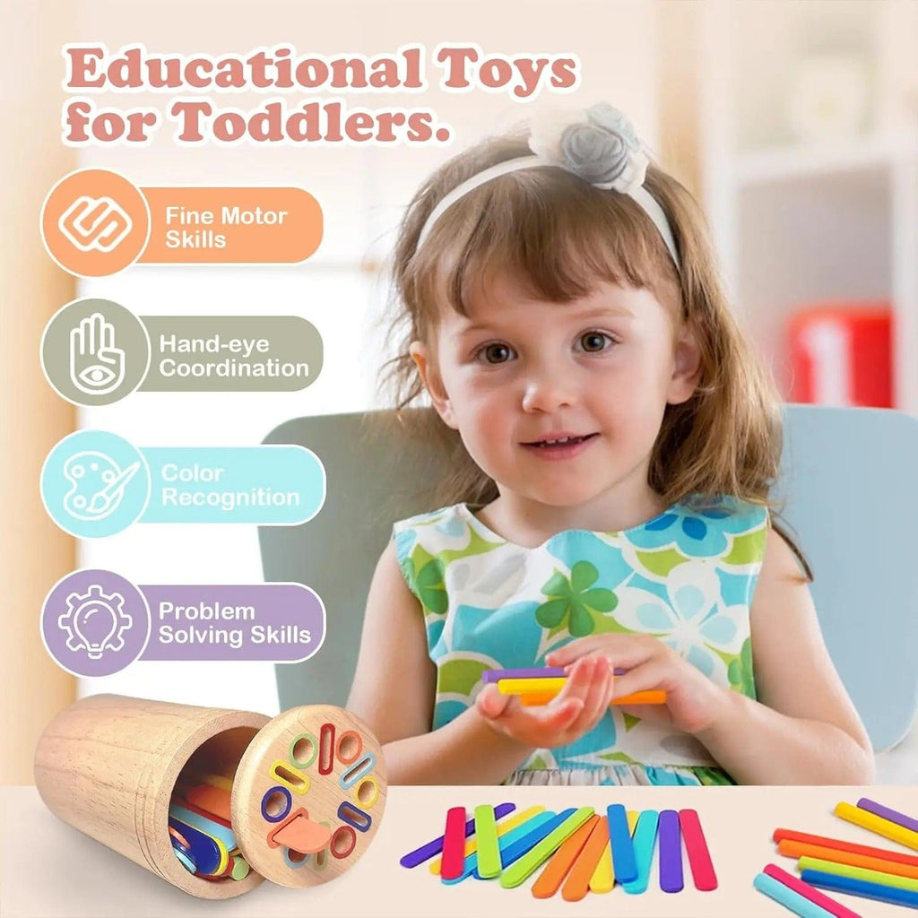 Wooden Sorting & Stacking Toy