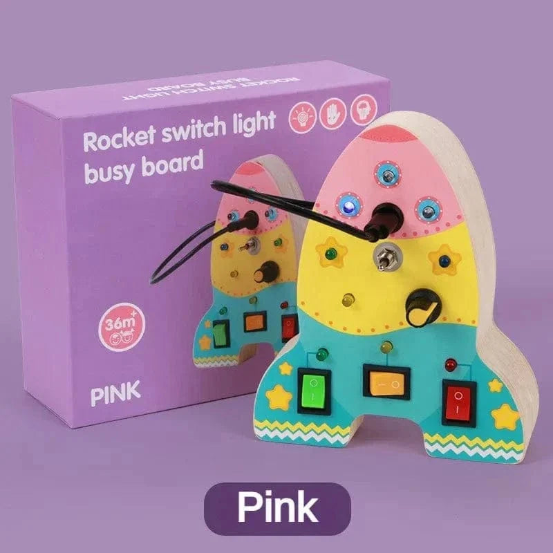 Light-Up Sensory Switch Board