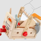 Wooden Tool Set for Kids