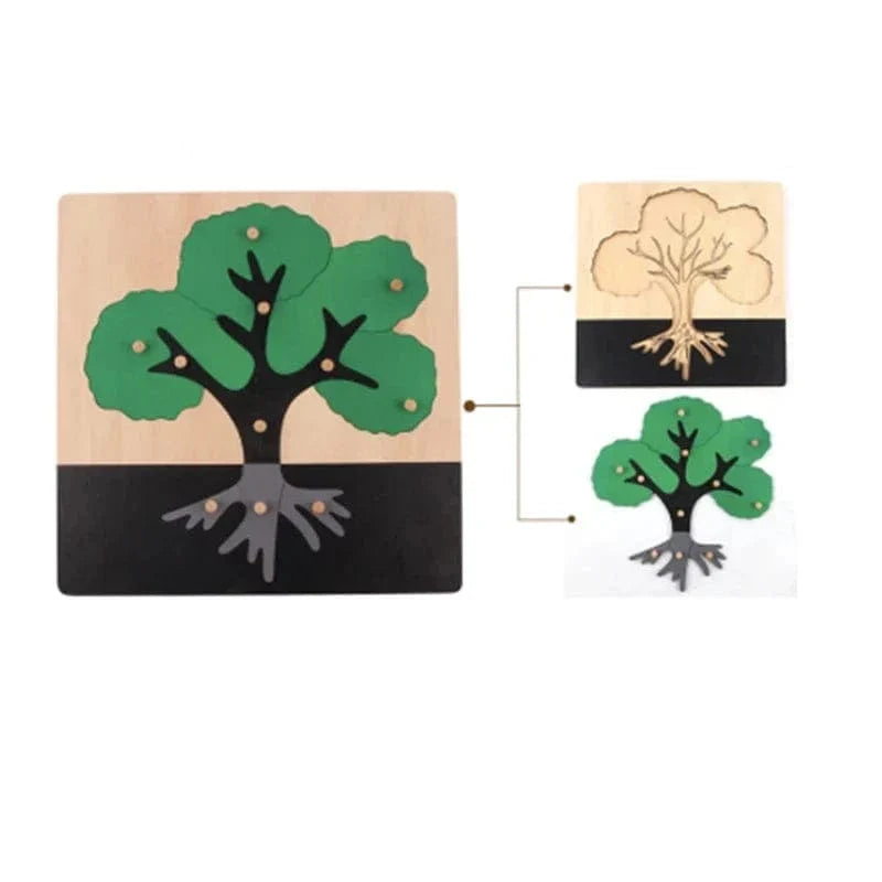 Wooden Tree Puzzle