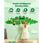 Dinosaur Montessori Wall Activity Board