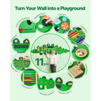 Dinosaur Montessori Wall Activity Board