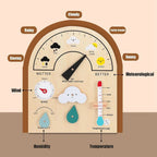 Wooden Montessori Weather Activity Board