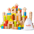 Wooden Building Blocks Set for Kids