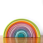 Wooden Rainbow Stacking Toy